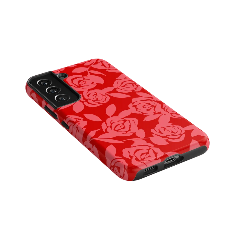 Final Rose | Red & Pink Floral Case