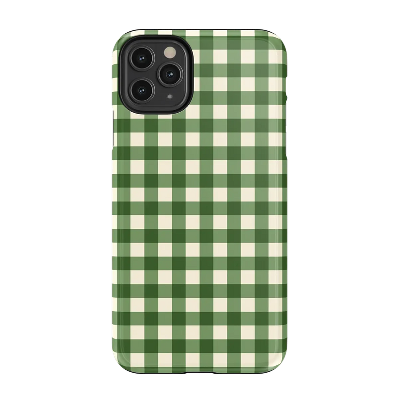 Checked Twice | Green Plaid Case