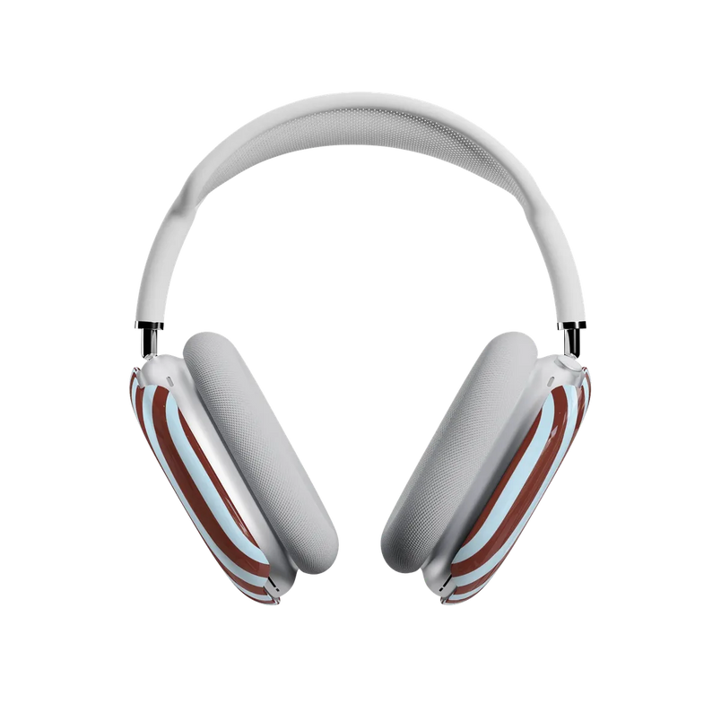 Sunday in Brooklyn | Blue Stripes AirPods Max Case