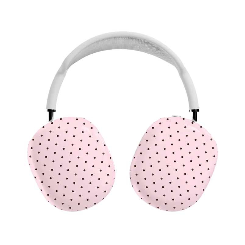 On the Dot | Pink Polka Dot AirPods Max Case