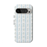 Cottage Stripe | Blue Floral Case