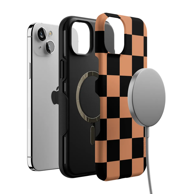 Fit Check | Black & Brown Checkerboard Case
