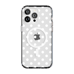 Spotted in SoHo | White Polka Dot Case - iPhone 13 Pro
