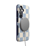 Fit Check | Light Blue Checkerboard Case