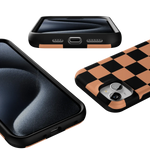 Fit Check | Black & Brown Checkerboard Case