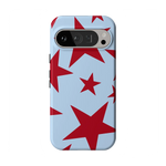 Stars Align | Blue & Red Stars Case - Google Pixel 9 Pro