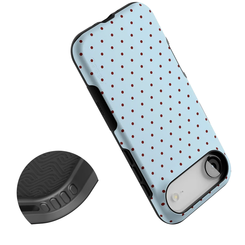 On the Dot | Blue Polka Dot Case