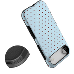 On the Dot | Blue Polka Dot Case