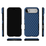 On the Dot | Navy Polka Dot Case