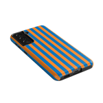 Go New York | Blue & Orange Stripes Case