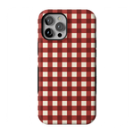 Checked Twice | Red Plaid Case
