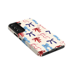 American Girlie | Red White & Blue Bows Case