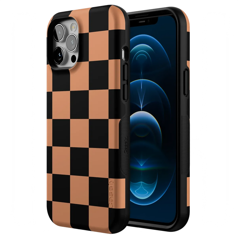 Fit Check | Black & Brown Checkerboard Case