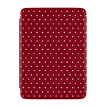 On the Dot | Maroon Polka Dot Kindle Case | Casely