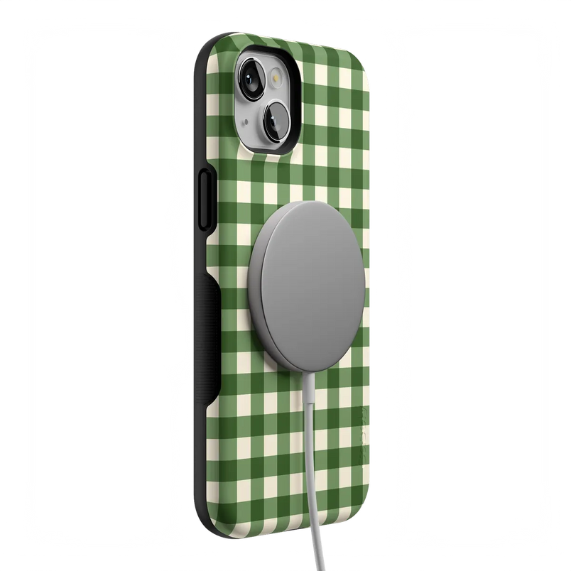 Checked Twice | Green Plaid Case