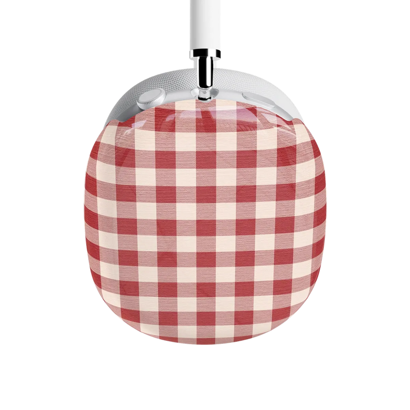 Sweet Jam | Red Gingham AirPods Max Case