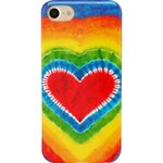 I Heart Tie Dye | Rainbow Heart Case iPhone Case get.casely Classic iPhone 6/7/8 