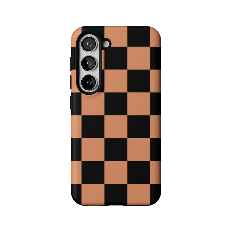 Fit Check | Black & Brown Checkerboard Case