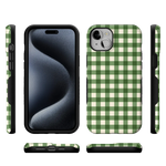 Checked Twice | Green Plaid Case