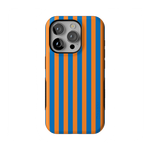 Go New York | Blue & Orange Stripes Case - iPhone 15 Pro