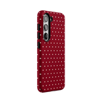 On the Dot | Maroon Polka Dot Case
