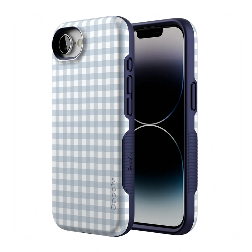 Pastel Picnic | Blue Gingham Case