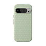 On the Dot | Green Polka Dot Case