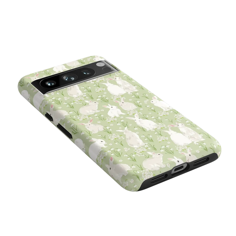 Hop to it | Green Bunny Case