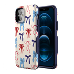 American Girlie | Red White & Blue Bows Case