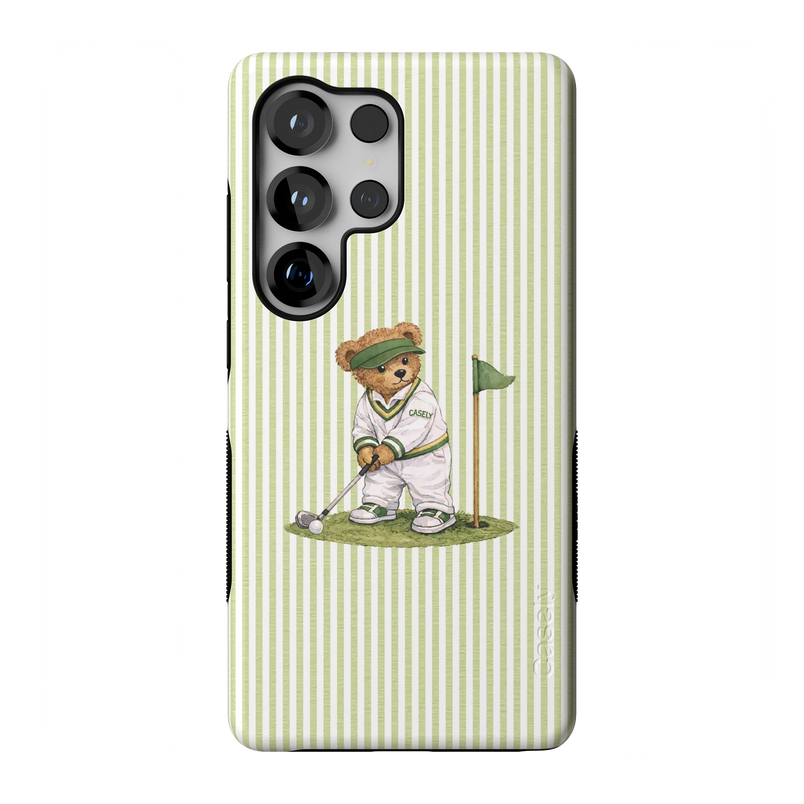 Bear on the Green | Clubhouse Case - Galaxy S25 Ultra