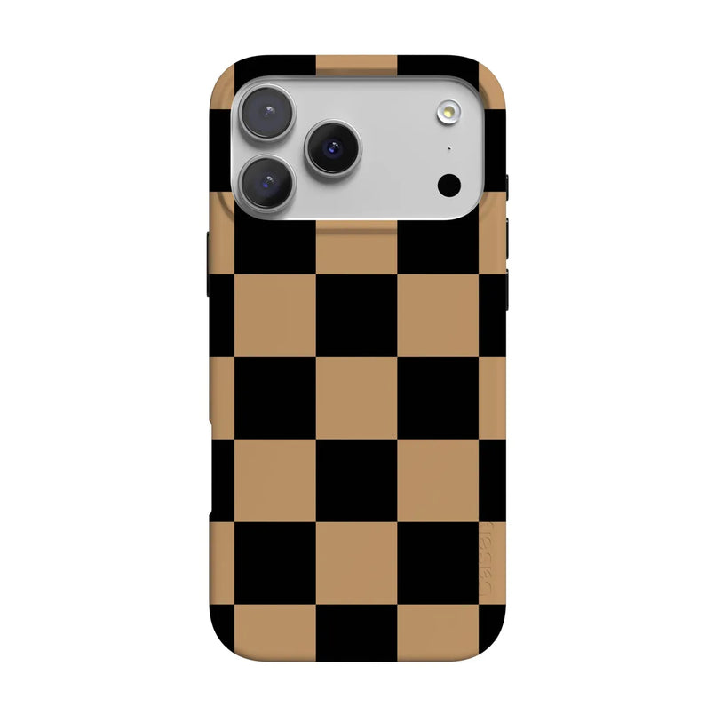 Fit Check | Black & Brown Checkerboard Case