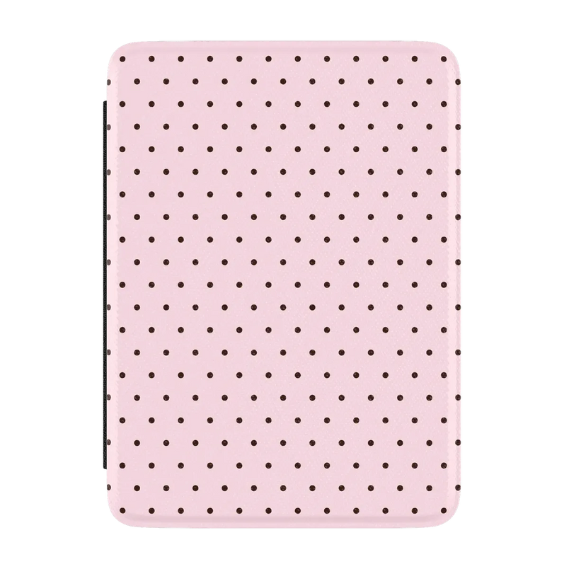 On the Dot | Pink Polka Dot Kindle Case | Casely