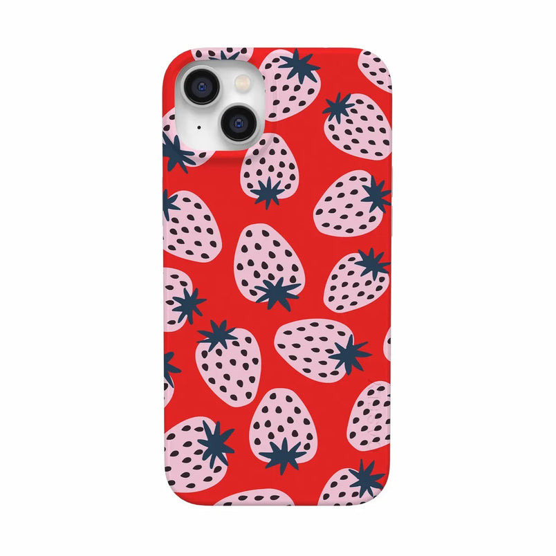 I'd Pick You | Red Strawberry Case iPhone Case get.casely Classic + MagSafe® iPhone 14 Plus 
