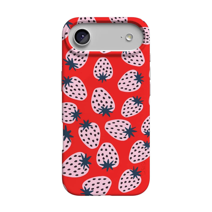I'd Pick You | Red Strawberry Case iPhone Case get.casely Classic + MagSafe® iPhone 17 Air 
