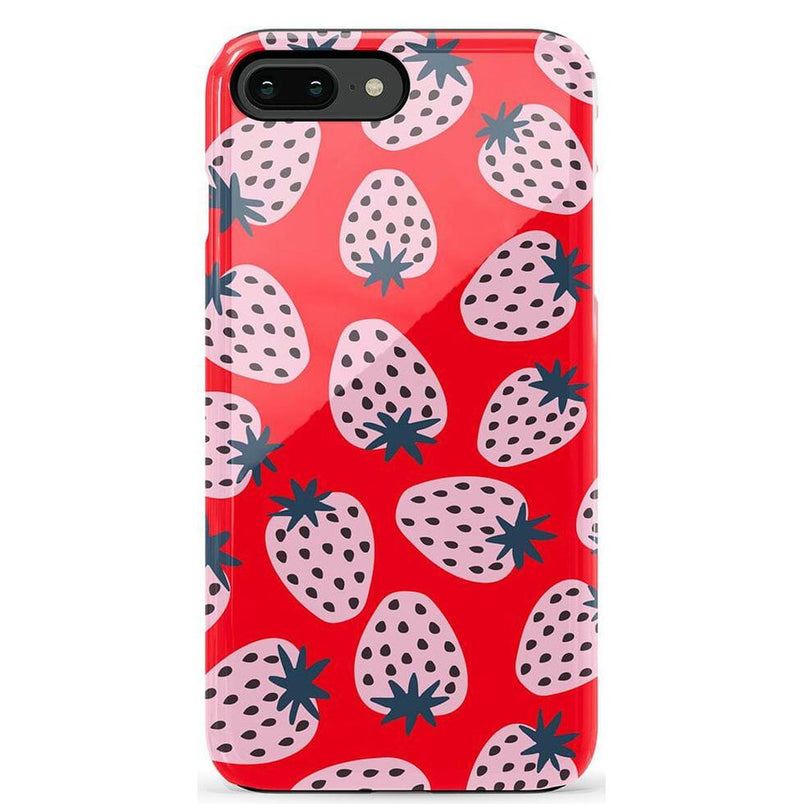 I'd Pick You | Red Strawberry Case iPhone Case get.casely Essential iPhone 6/7/8 Plus