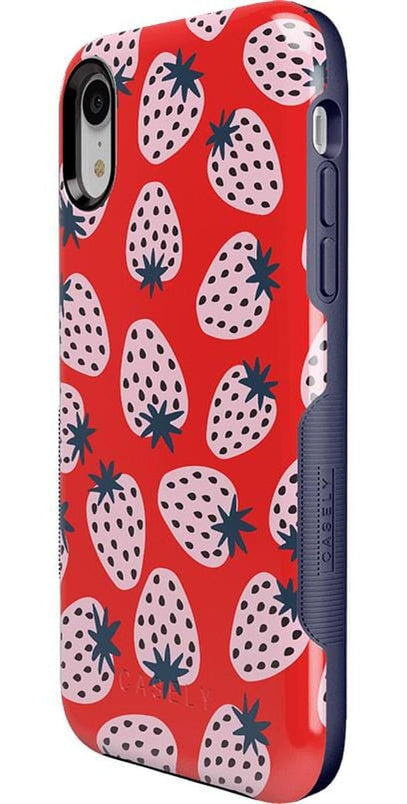 I'd Pick You | Red Strawberry Case iPhone Case get.casely 