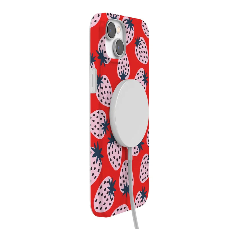 I'd Pick You | Red Strawberry Case iPhone Case get.casely 