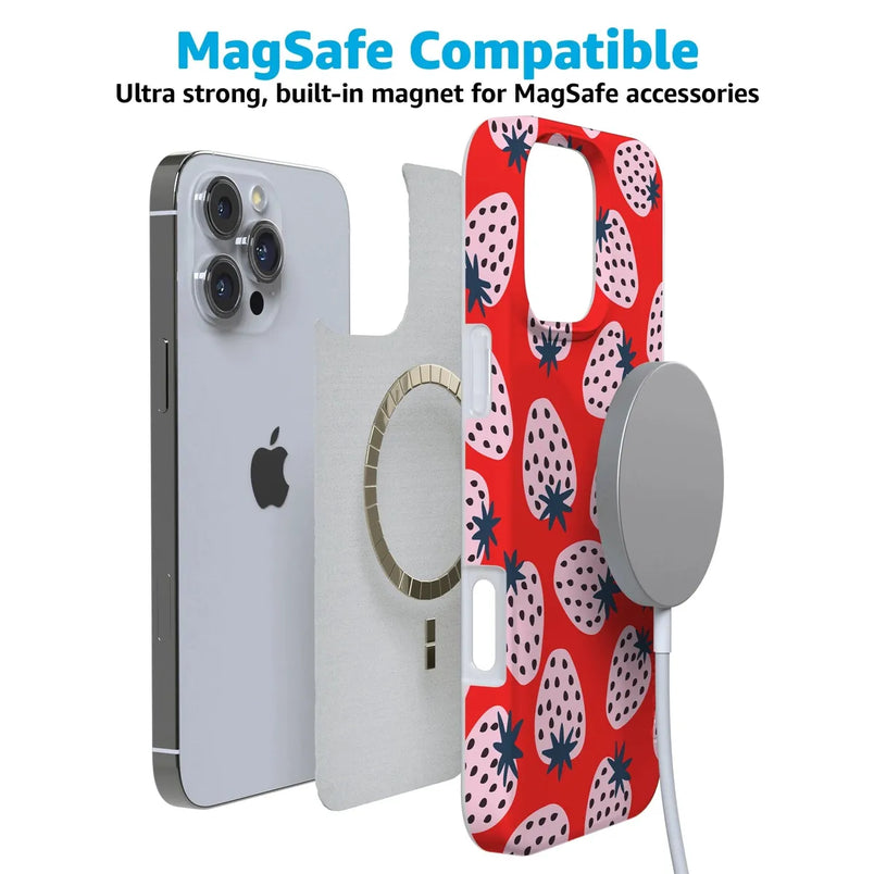 I'd Pick You | Red Strawberry Case iPhone Case get.casely 