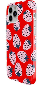 I'd Pick You | Red Strawberry Case iPhone Case get.casely 