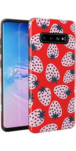 I'd Pick You | Red Strawberry Samsung Case Samsung Case get.casely 