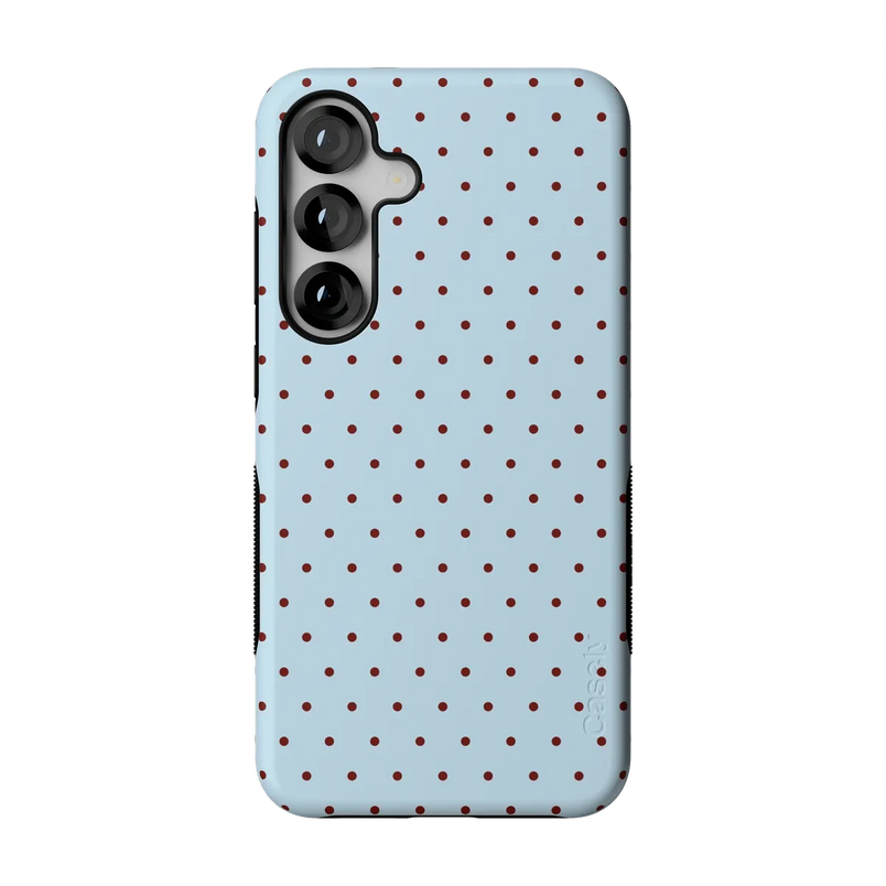 On the Dot | Blue Polka Dot Case