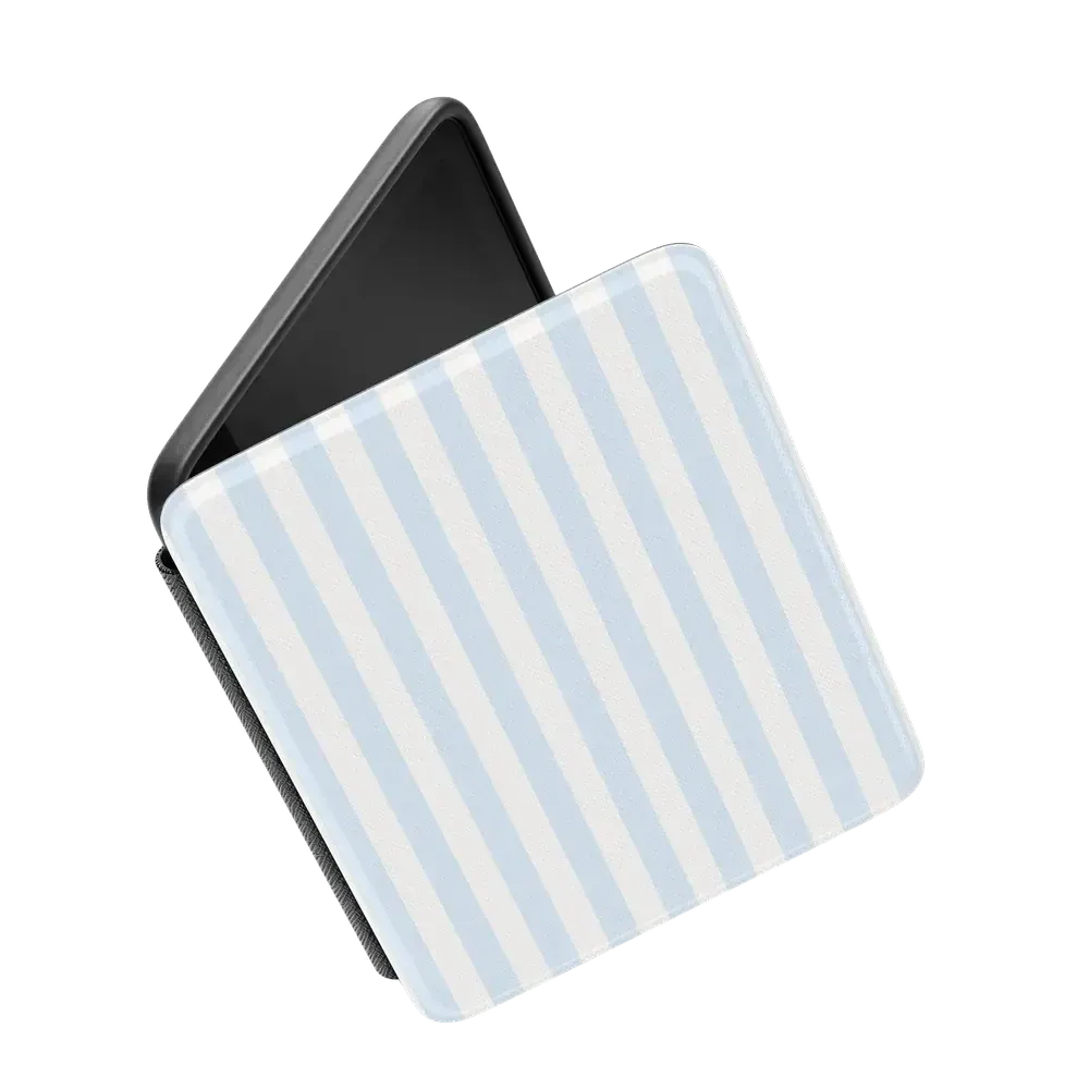 Blue Stripes Sunday Best Kindle Case - Thumbnail 4