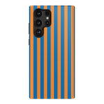Go New York | Blue & Orange Stripes Case - Galaxy S22 Ultra