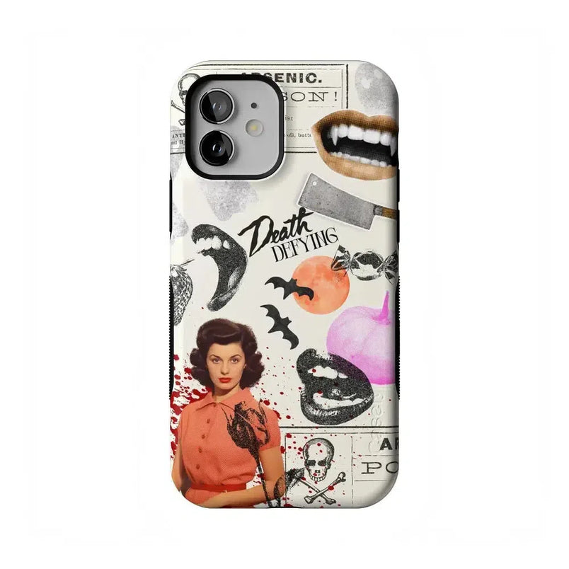 If You Dare | Horror Collage Case Phone Case Casetry Bold Flex + MagSafe® iPhone 12