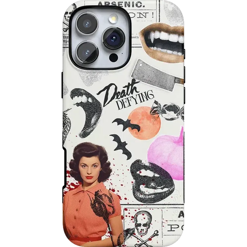 If You Dare | Horror Collage Case Phone Case Casetry Bold + MagSafe® iPhone 16 Pro Max