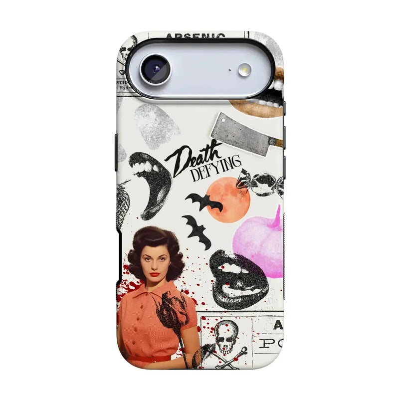 If You Dare | Horror Collage Case Phone Case Casetry Bold Flex + MagSafe® iPhone 17 Air 