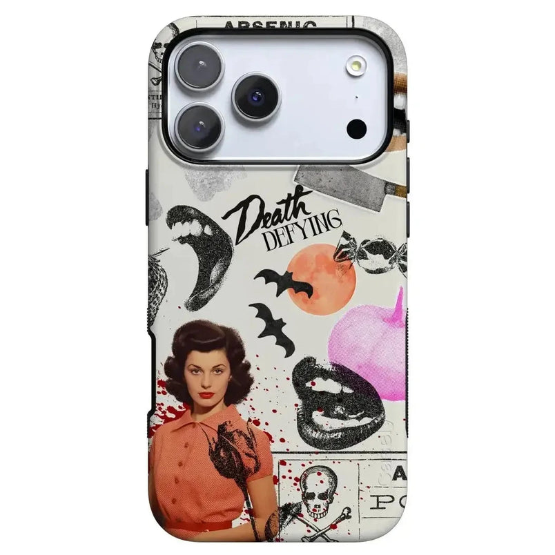 If You Dare | Horror Collage Case Phone Case Casetry Bold Flex + MagSafe® iPhone 17 Pro Max 