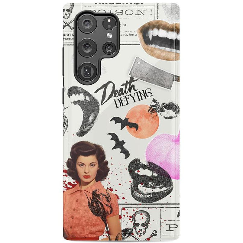 If You Dare | Horror Collage Case Phone Case Casetry Essential Galaxy S22 Ultra