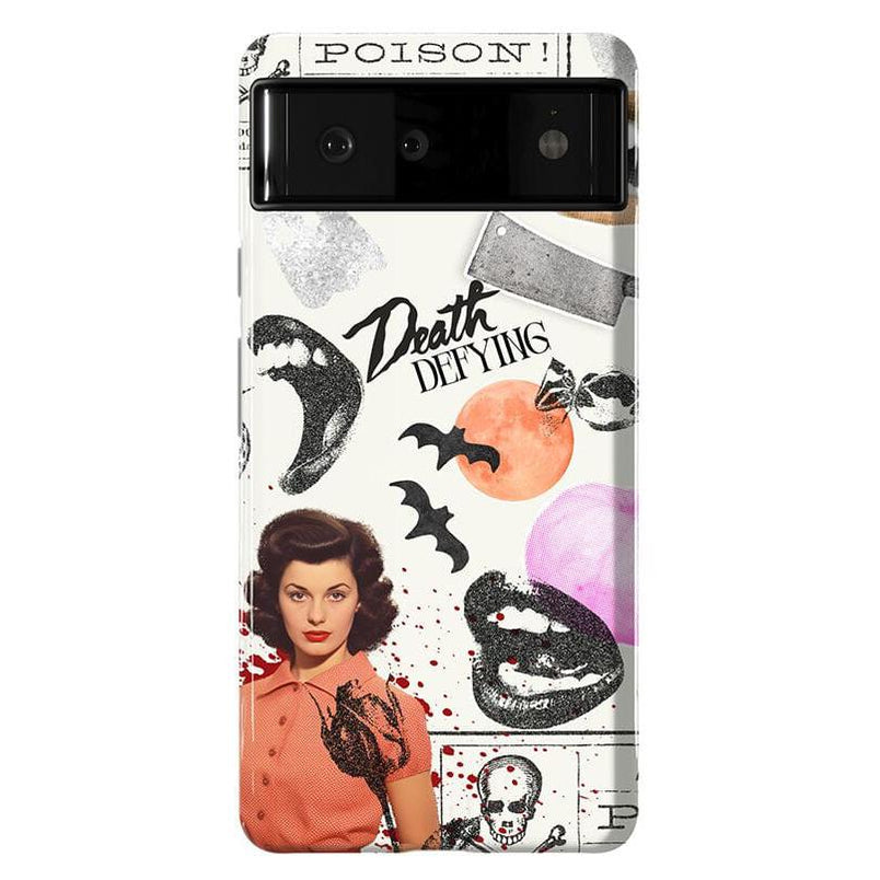 If You Dare | Horror Collage Case Phone Case Casetry Essential Google Pixel 6