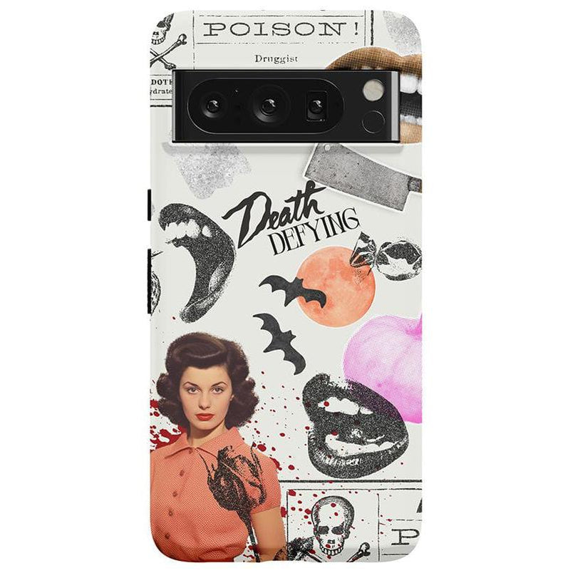 If You Dare | Horror Collage Case Phone Case Casetry Essential Google Pixel 8 Pro